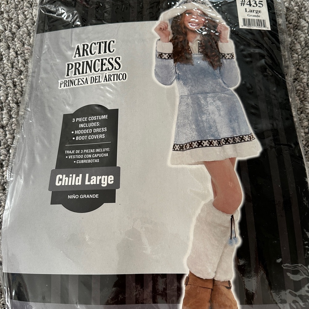 Arctic Princess Costume Child Large